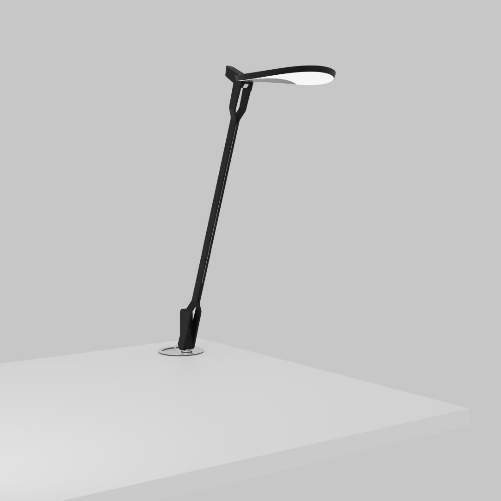 Koncept Lighting SPY-MTB-PRA-GRM Splitty Pro Gen 2 Desk Lamp with grommet mount, Matte Black